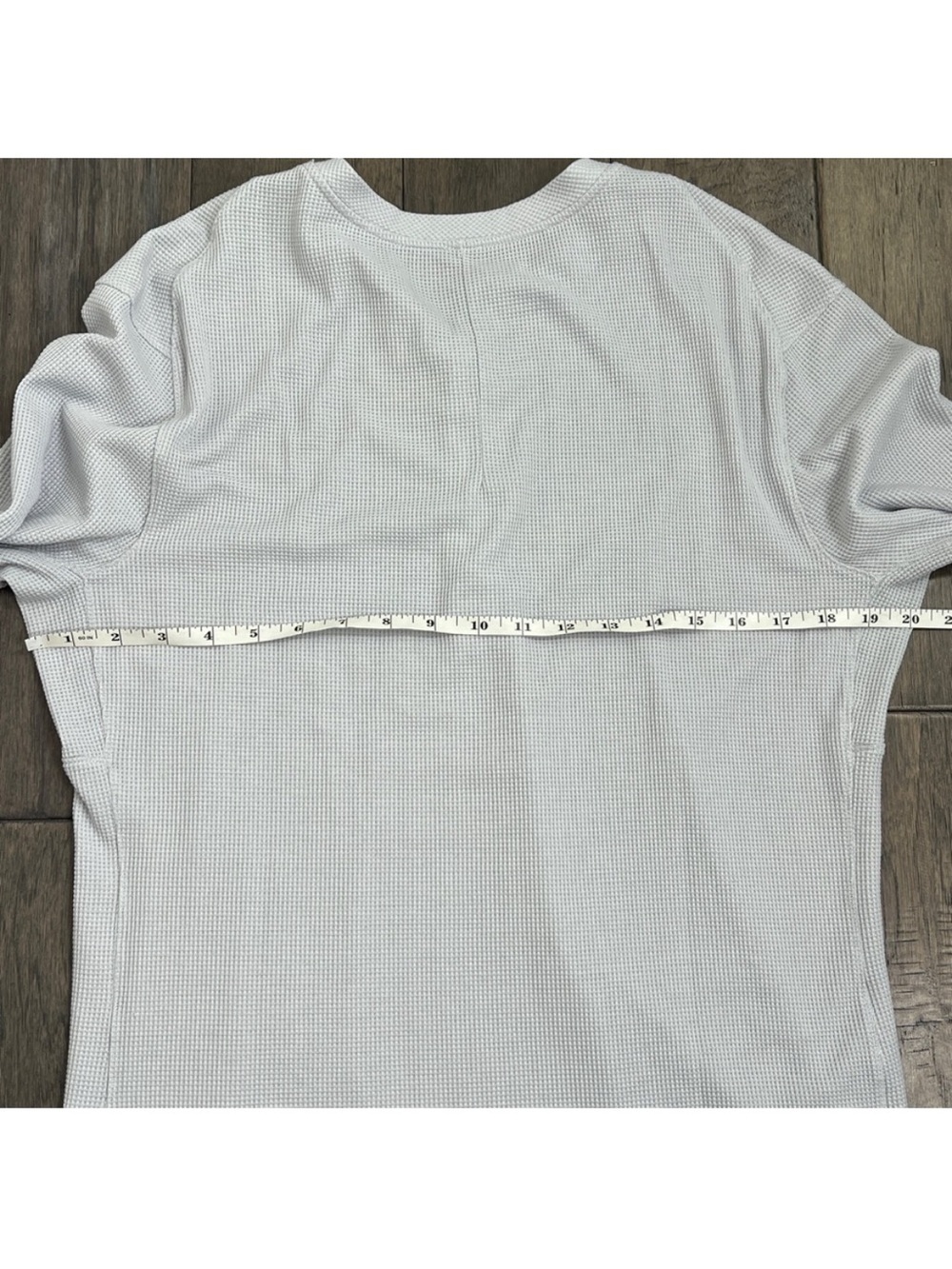 Lululemon Shift Stitch Henley Heathered Core Ultra Light Grey - Picture 10 of 12